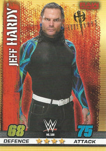 WWE Topps Slam Attax 10th Edition Trading Card 2017 Jeff Hardy No.108