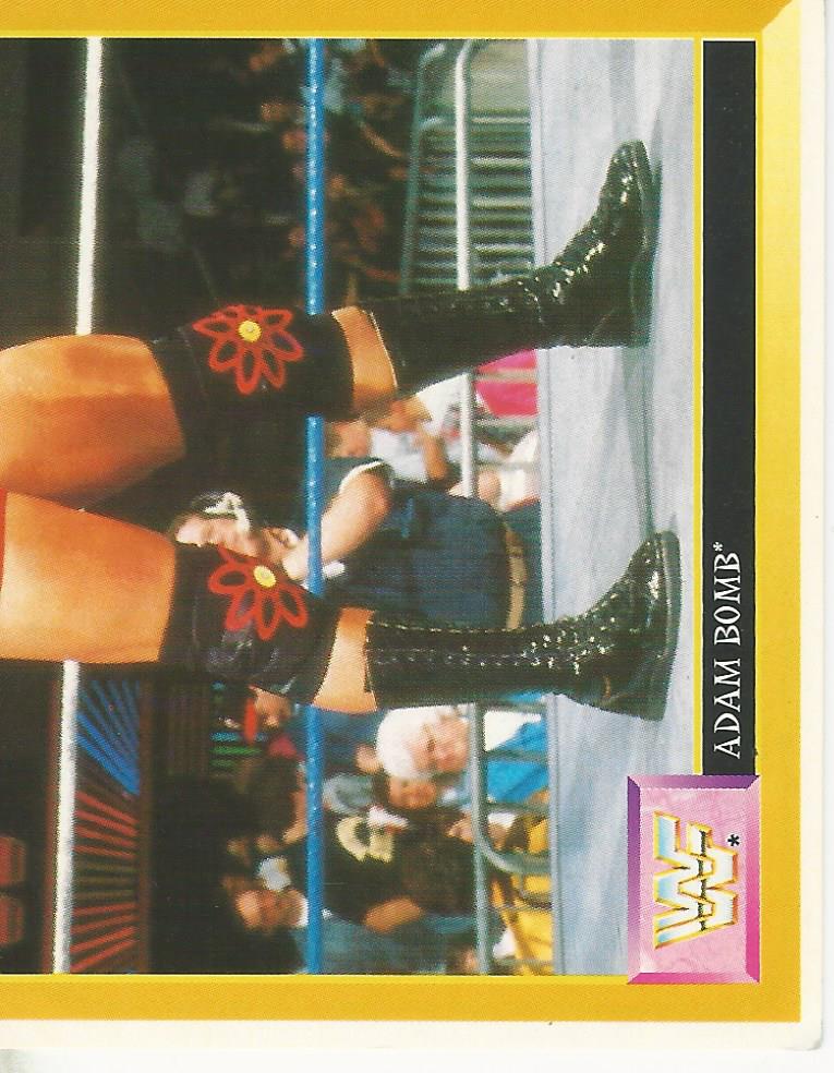 WWF Merlin Sticker Collection 1994 Adam Bomb No.108