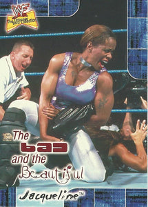 WWF Fleer Ultimate Diva Trading Cards 2001 Jacqueline BB 8 of 15