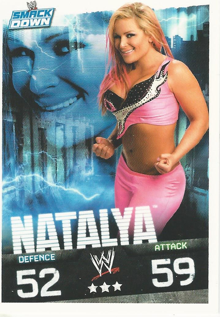 WWE Topps Slam Attax Evolution 2010 Trading Cards Natalya No.108