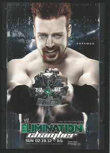 WWE Topps 2012 Trading Cards PPV 9 of 10 Sheamus