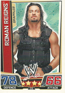 WWE Slam Attax Superstars 2013 Trading Card Roman Reigns No.108