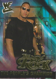 WWF Fleer Wrestlemania 2001 Trading Cards The Rock 4 of 15 PC