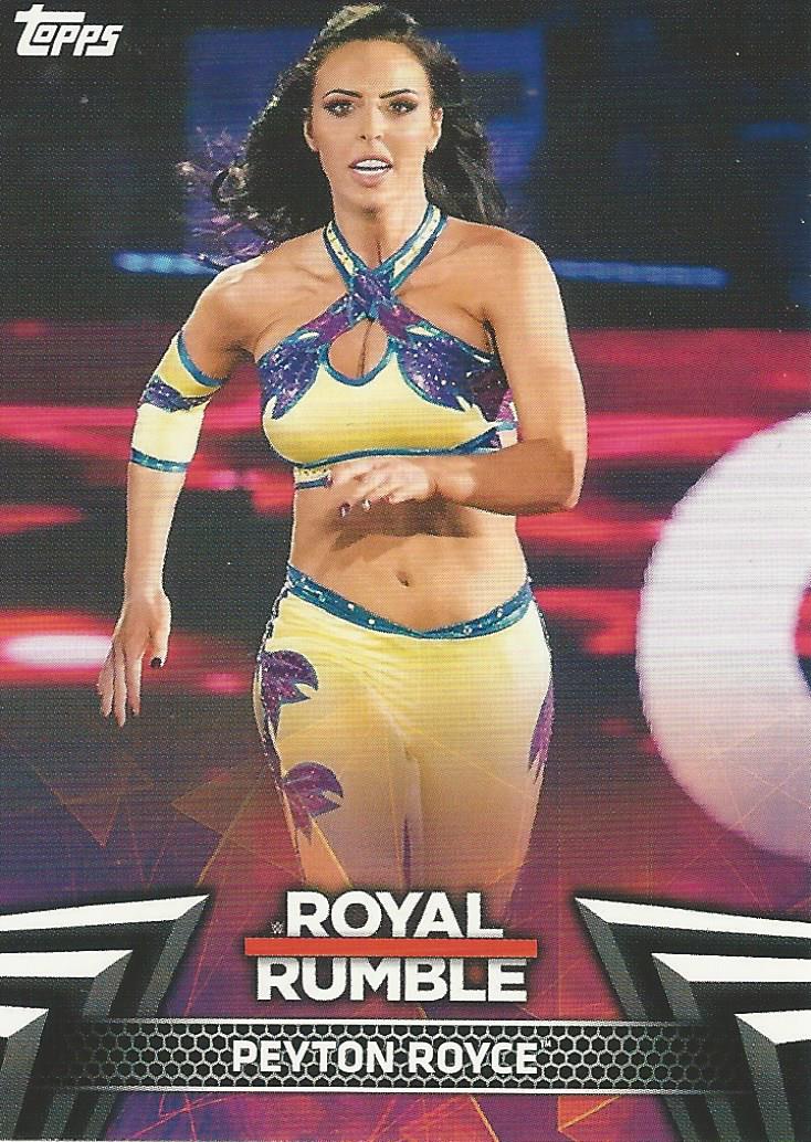 WWE Topps Women Division 2019 Trading Card Peyton Royce RR8