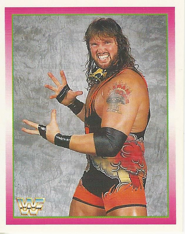 WWF Merlin Stickers 1995 Adam Bomb No.108