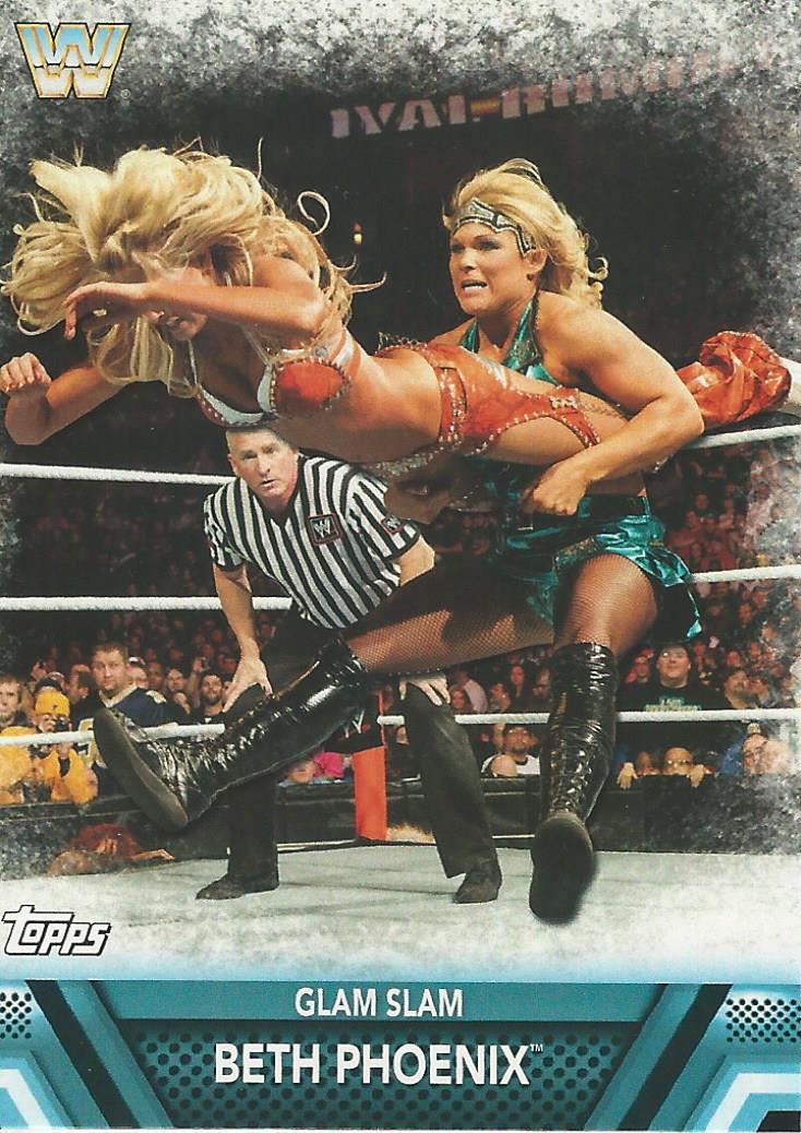 WWE Topps Women Division 2017 Trading Card Beth Phoenix F8