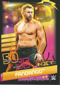 WWE Topps Slam Attax Reloaded 2020 Trading Card Fandango No.109 NXT