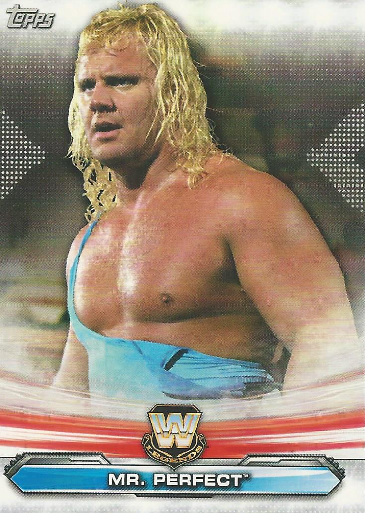 WWE Topps Raw 2019 Trading Card Mr Perfect LR-9