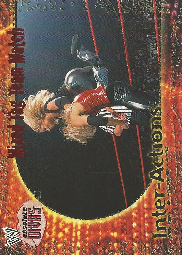 WWE Fleer Absolute Divas Trading Card 2002 IA 9 of 20 Trish Stratus