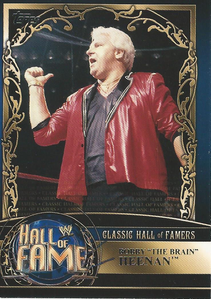 WWE Topps 2012 Trading Cards Hall of Fame 6 of 35 Bobby Heenan