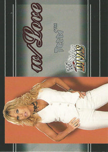 WWE Fleer Divine Divas Trading Card 2003 With Love Terri Runnels No.11 of 16