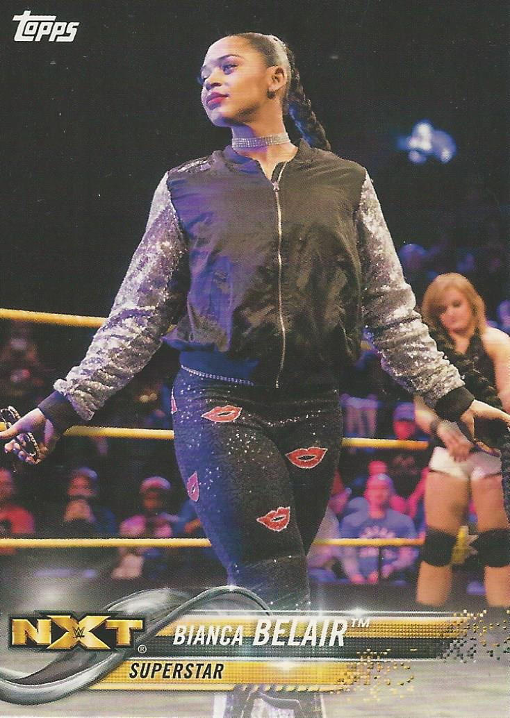 WWE Topps Then Now Forever 2018 Trading Cards Bianca Belair No.109