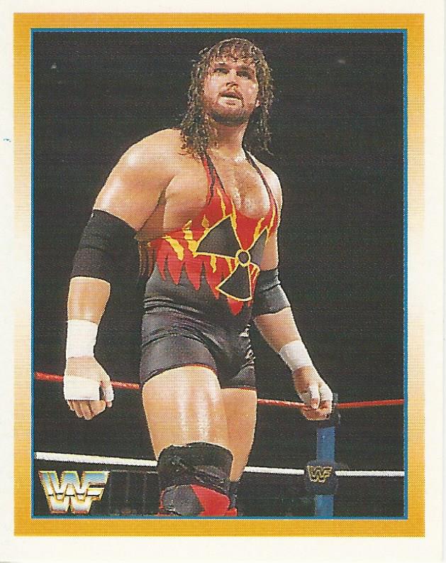 WWF Merlin Stickers 1995 Adam Bomb No.109