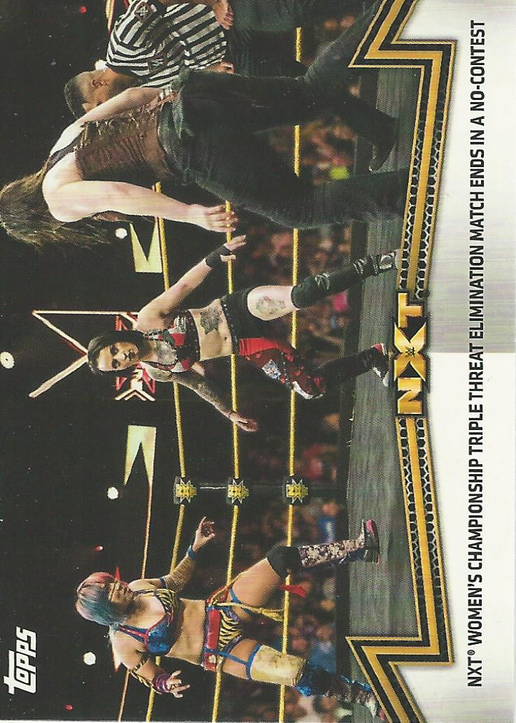 WWE Topps Women Division 2018 Trading Cards Asuka Ruby Riott Nikki Cross NXT-9