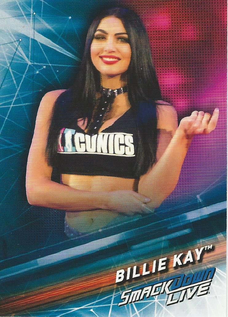 WWE Topps Smackdown 2019 Trading Cards Billie Kay No.10