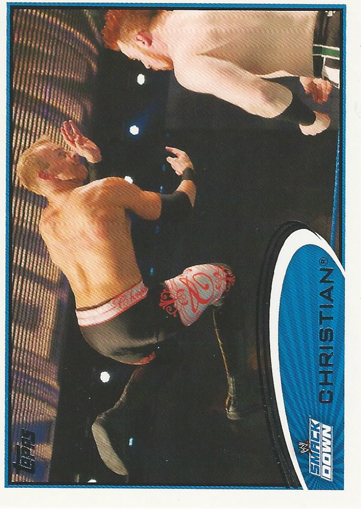 WWE Topps 2012 Trading Card Christian No.10