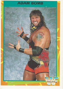 WWF Merlin Trading Card 1995 Adam Bomb No.10