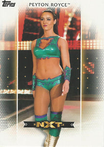 WWE Topps Women Division 2017 Trading Card Peyton Royce R10