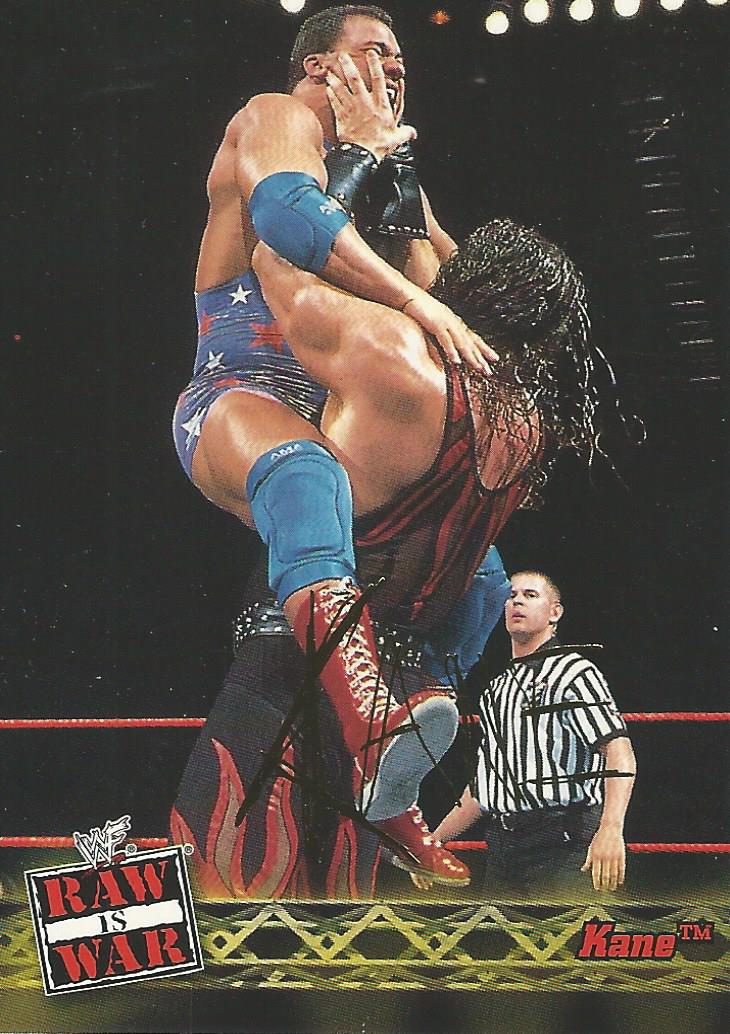 WWF Fleer Raw 2001 Trading Cards Kane No.10