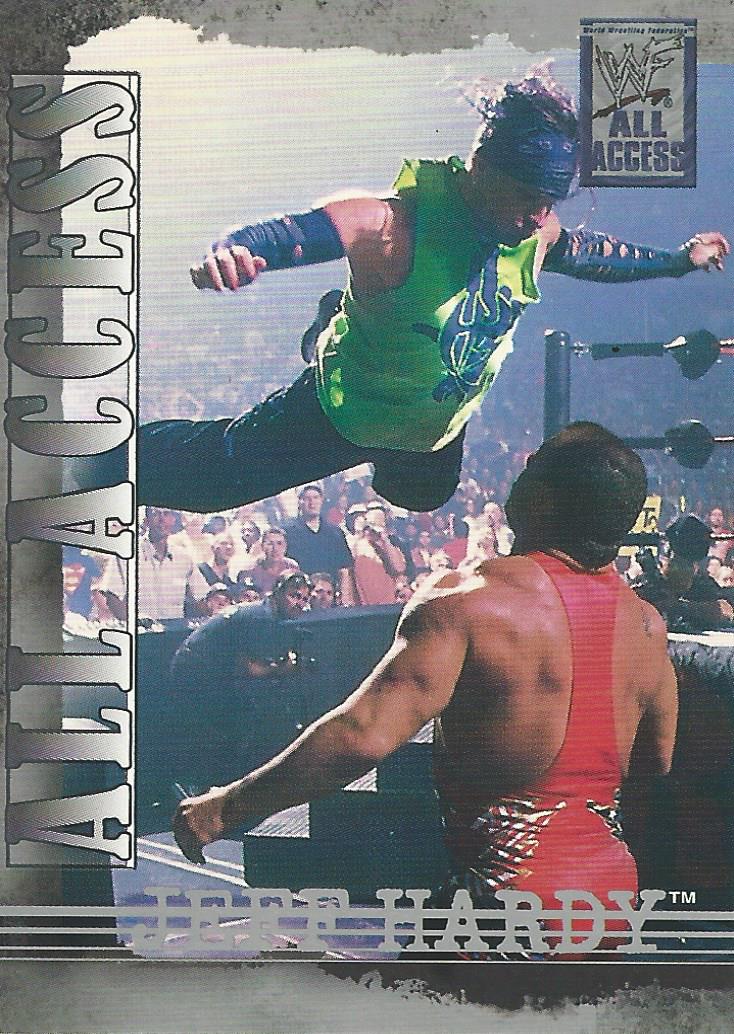 WWF Fleer All Access Trading Cards 2002 Jeff Hardy No.10
