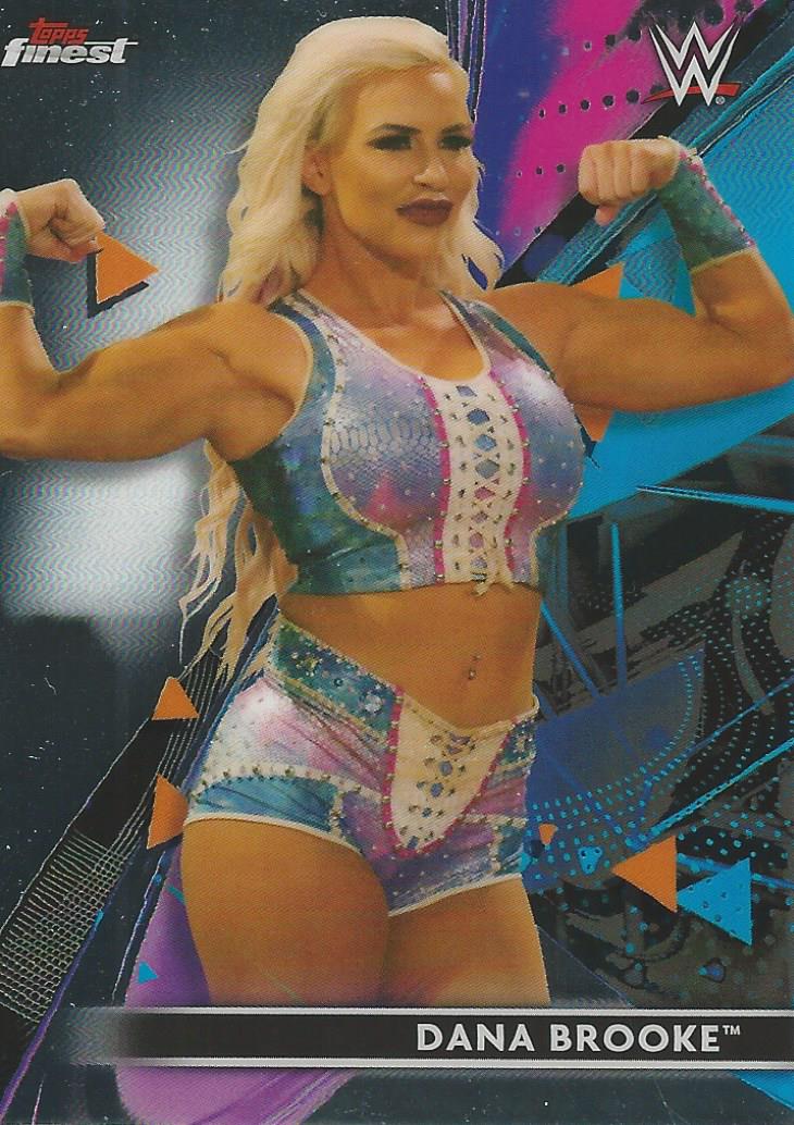 WWE Topps Finest 2021 Trading Cards Dana Brooke No.10