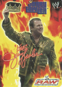 WWE Smackdown Tesla 2004 Trading Cards Jerry Lawler No.10