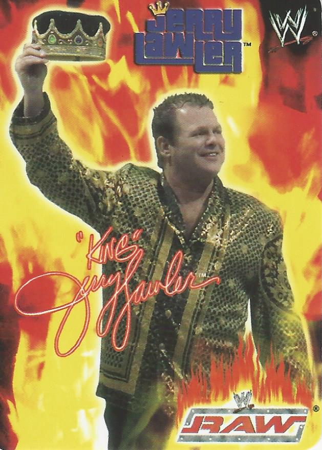 WWE Smackdown Tesla 2004 Trading Cards Jerry Lawler No.10