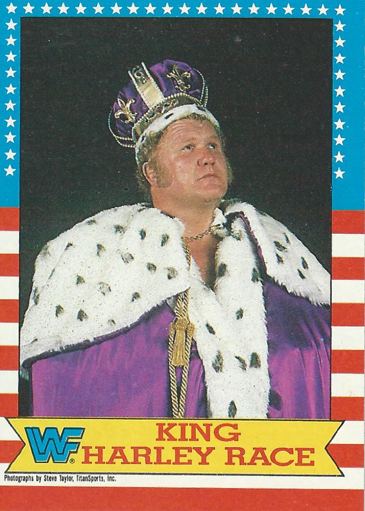 Topps WWF Wrestling Cards 1987 Harley Race No.10