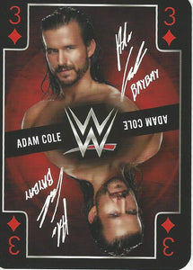 WWE Playing Cards 2019 Adam Cole