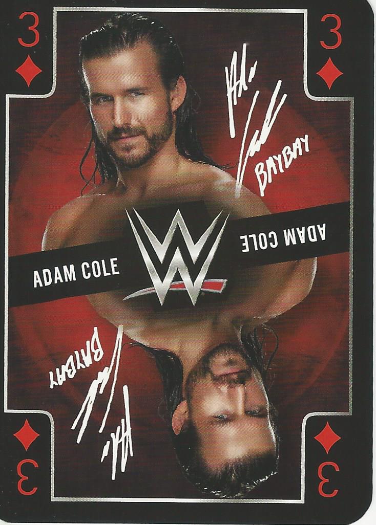 WWE Playing Cards 2019 Adam Cole