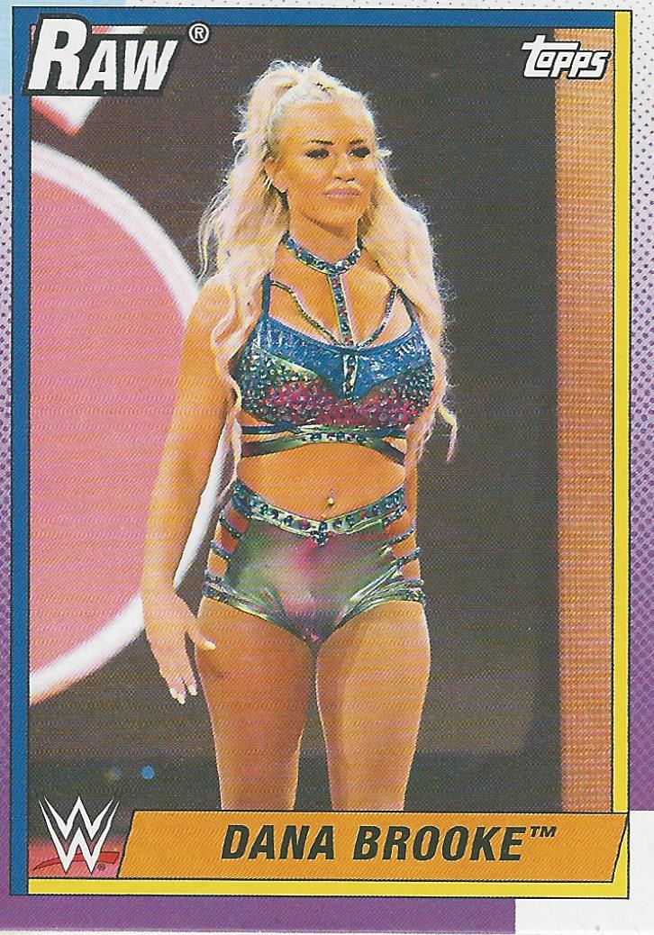WWE Topps Heritage 2021 Trading Card Dana Brooke No.10