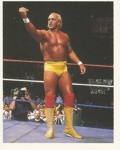 WWF Merlin Stickers 1992 Hulk Hogan No.10