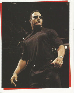 WWF Smackdown Stickers 2000 The Rock No.10