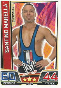 WWE Slam Attax Superstars 2013 Trading Card Santino Marella No.110