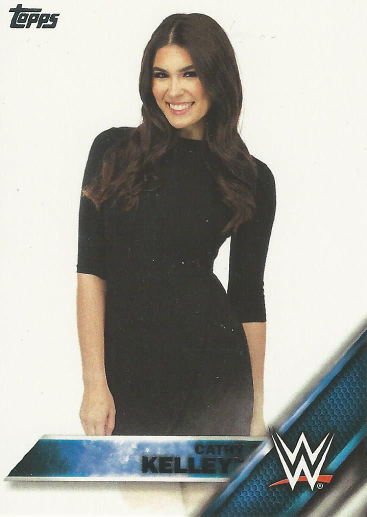 WWE Topps Then Now Forever 2016 Trading Cards Cathy Kelley No.110