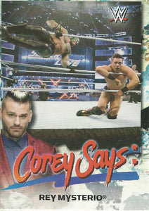 WWE Topps Smackdown 2019 Trading Cards Rey Mysterio CG-10