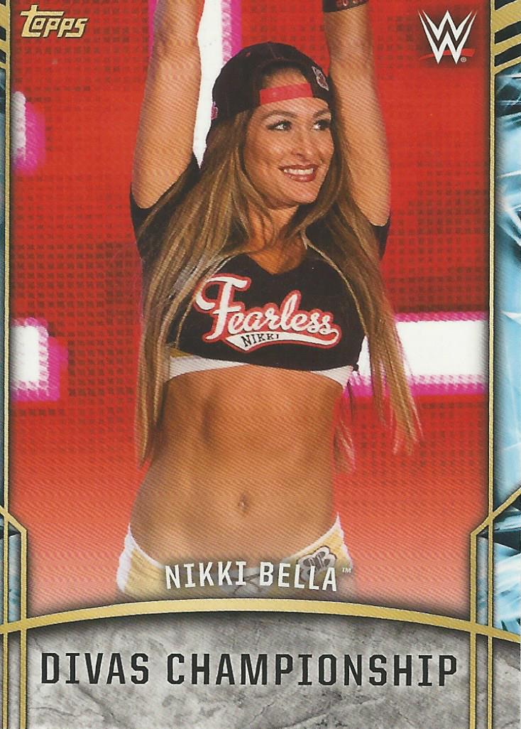 WWE Topps Legends 2017 Trading Card Nikki Bella RC-10