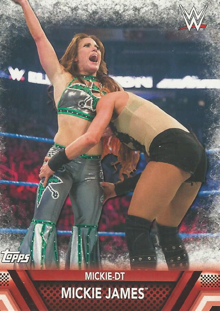 WWE Topps Women Division 2017 Trading Card Mickie James F12