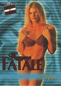 WWF Fleer Raw 2001 Trading Cards Tori Femme Fatale 10 of 20