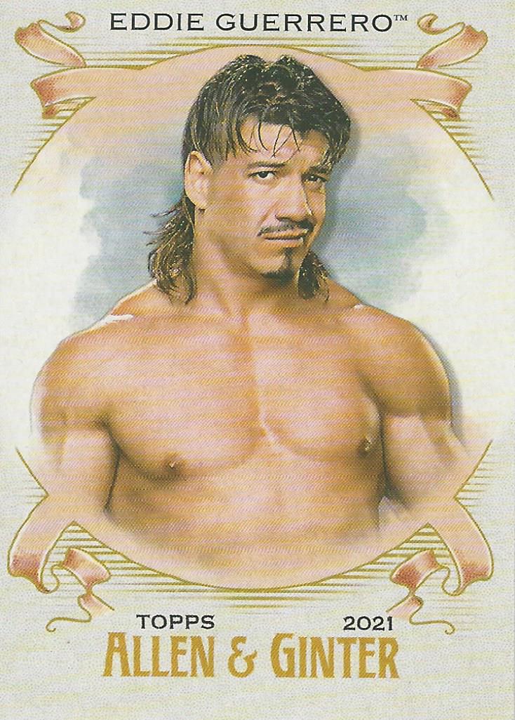 WWE Topps Heritage 2021 Trading Card Eddie Guerrero AG-10