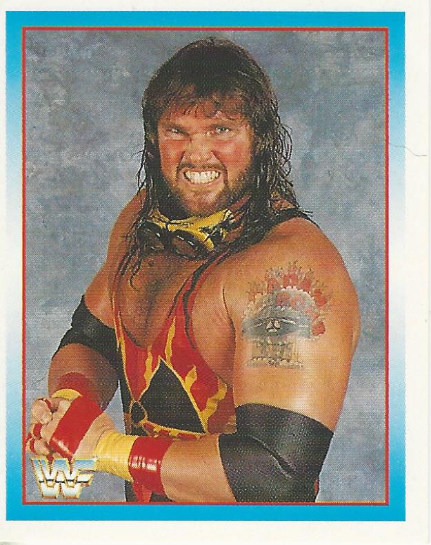 WWF Merlin Stickers 1995 Adam Bomb No.110