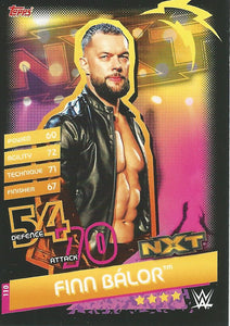 WWE Topps Slam Attax Reloaded 2020 Trading Card Finn Balor No.110 NXT