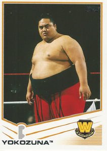 WWE Topps 2013 Trading Cards Yokozuna No.110