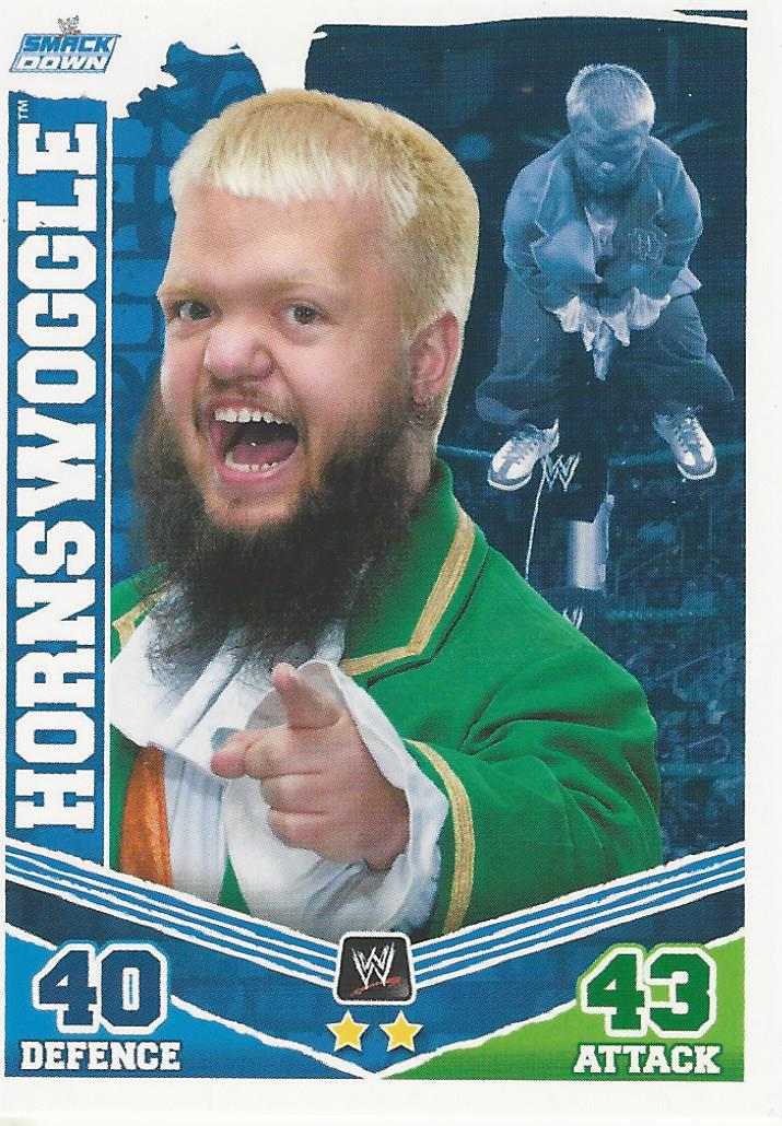 WWE Topps Slam Attax Mayhem 2010 Trading Card Hornswoggle No.110