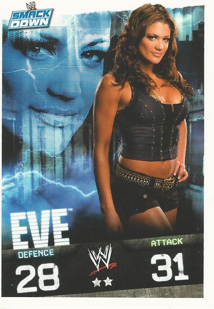 WWE Topps Slam Attax Evolution 2010 Trading Cards Eve Torres No.110