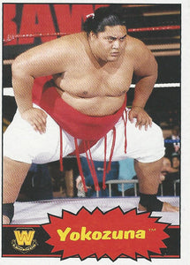 WWE Topps Heritage 2012 Trading Cards Yokozuna No.110