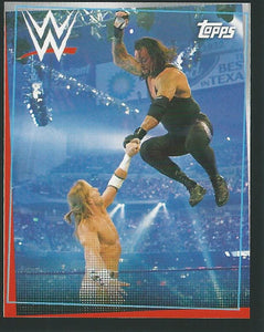 WWE Topps Road to Wrestlemania Stickers 2021 Undertaker No.110