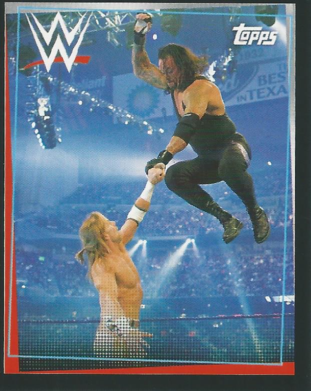 WWE Topps Road to Wrestlemania Stickers 2021 Undertaker No.110