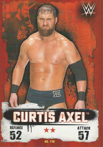 WWE Topps Slam Attax Takeover 2016 Trading Card Curtis Axel No.110