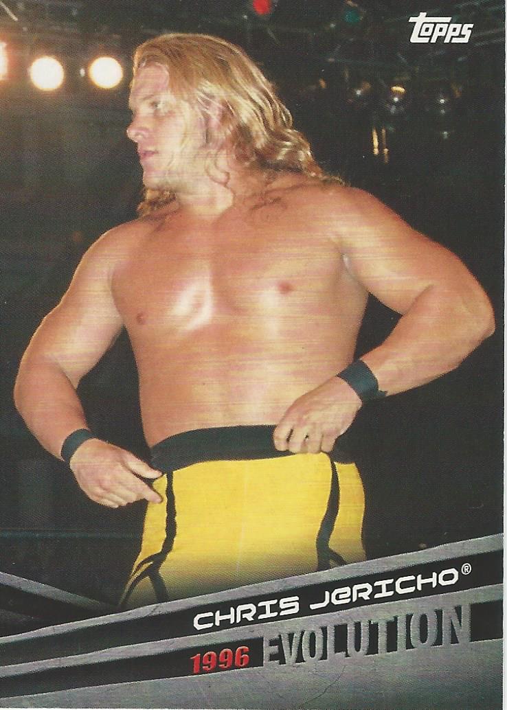 WWE Topps 2018 Trading Cards Chris Jericho E10